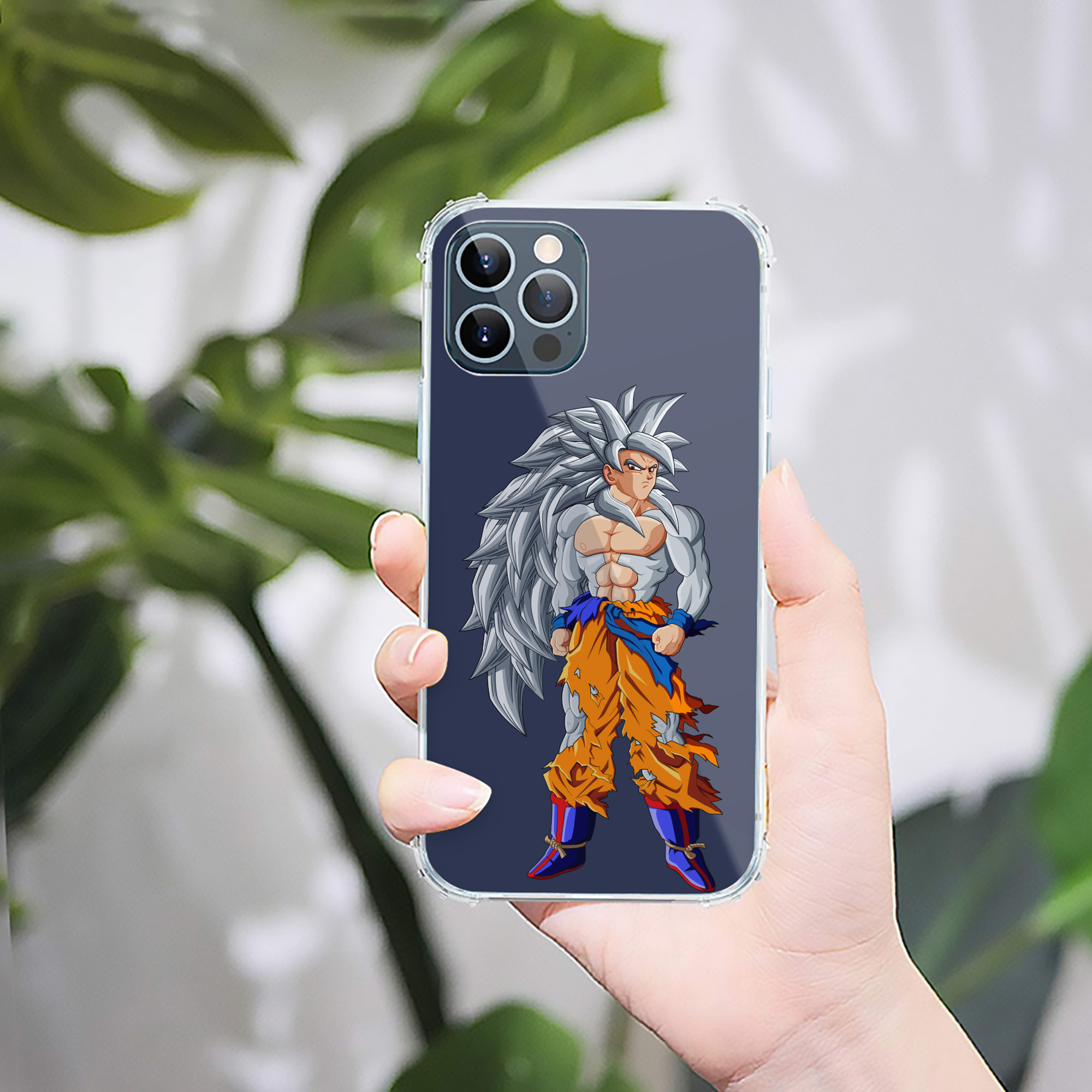 （画像用） ドラゴンボール 孫悟空（そん ごくう）Son Goku カカロット DRAGON BALL Kakarotto 【iPhone 12シリーズ対応】透明スマホケース（クリアソフトケース）